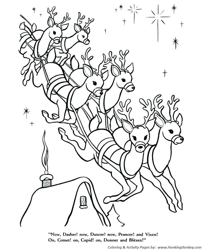 670x820 Christmas Story Coloring Pages