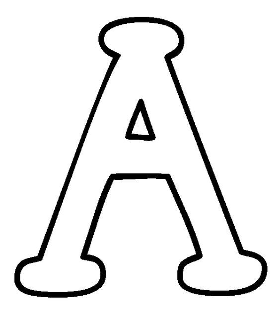 564x658 A Coloring Pages The Letter A Coloring Pages Funycoloring Free