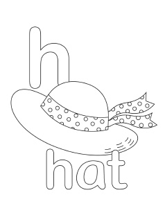 238x320 Alphabet Coloring Pages