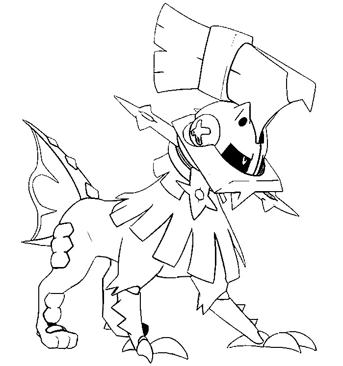 699x747 Coloring Pages Pokemon Sun And Moon Drawing