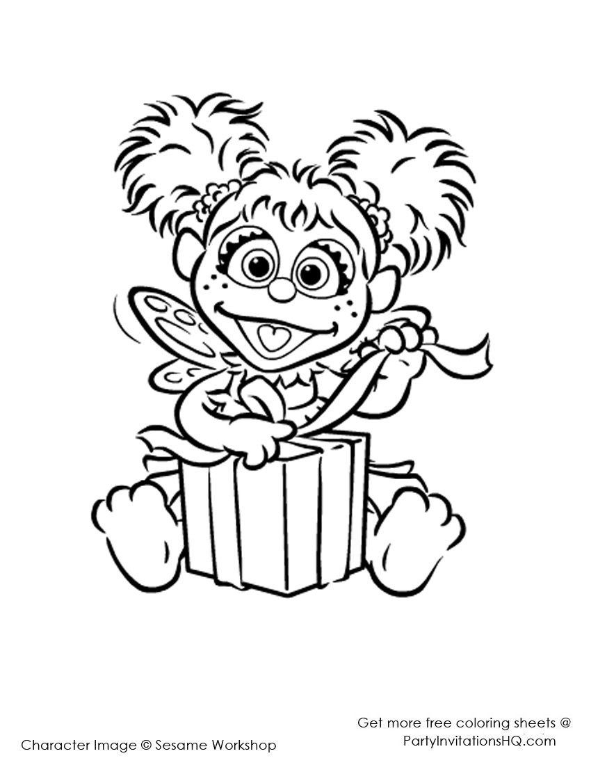 850x1100 Cadab Coloring P On Free Printable Ab Cadab Coloring Pages Abby