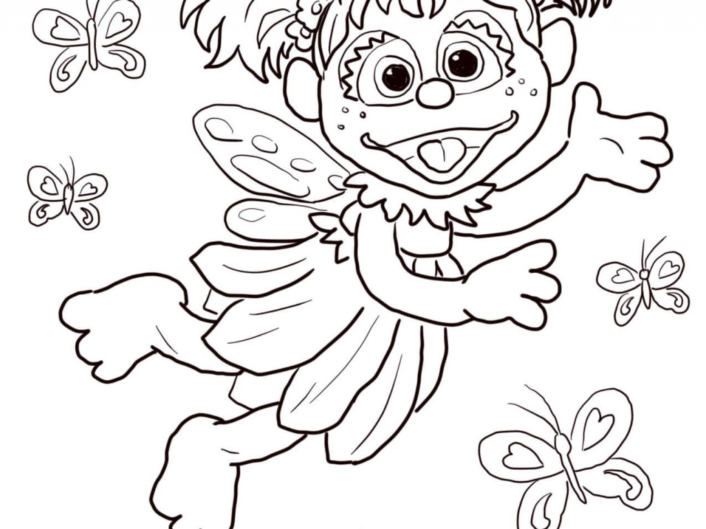 1024x768 Abby Cadabby Coloring Book