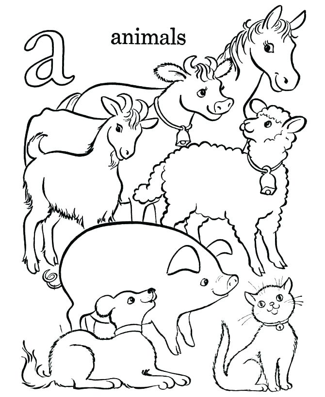 670x820 Farm Pictures To Print Animal Coloring Pages Free Printable Free