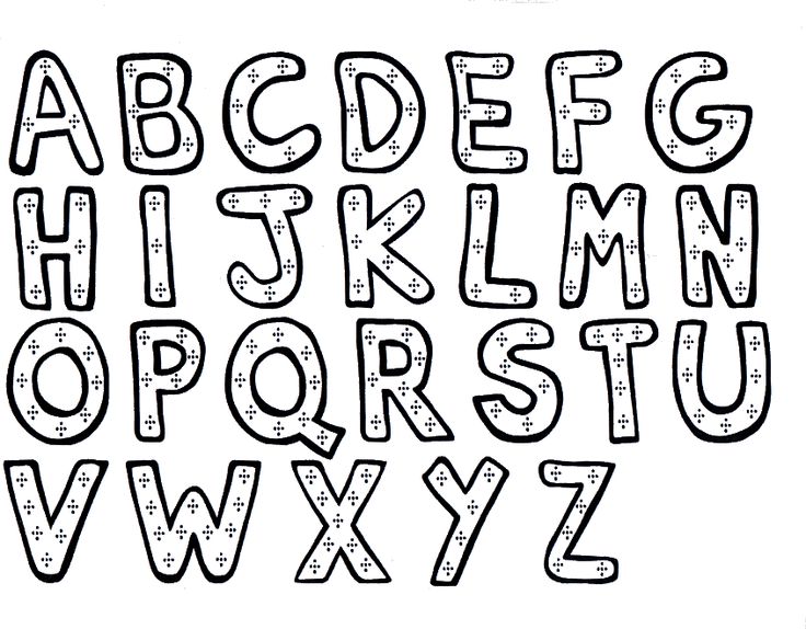 ABC Coloring Pages