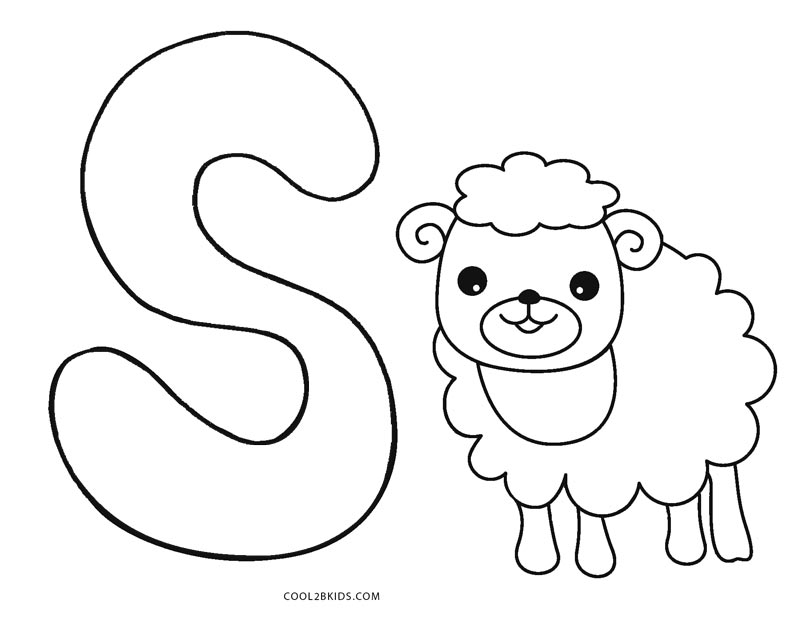 800x618 Free Printable Abc Coloring Pages For Kids Cool2bkids
