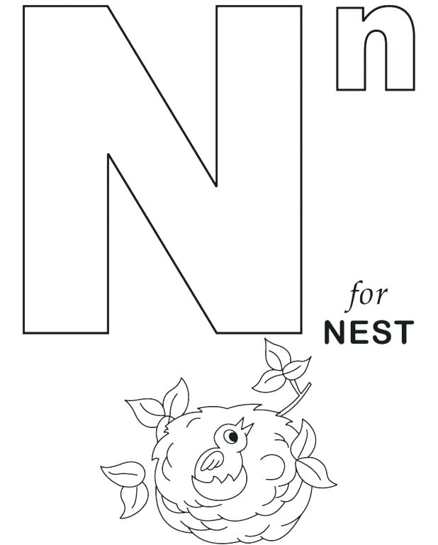 618x769 Printable Letter Coloring Pages Colouring Sheet Letter