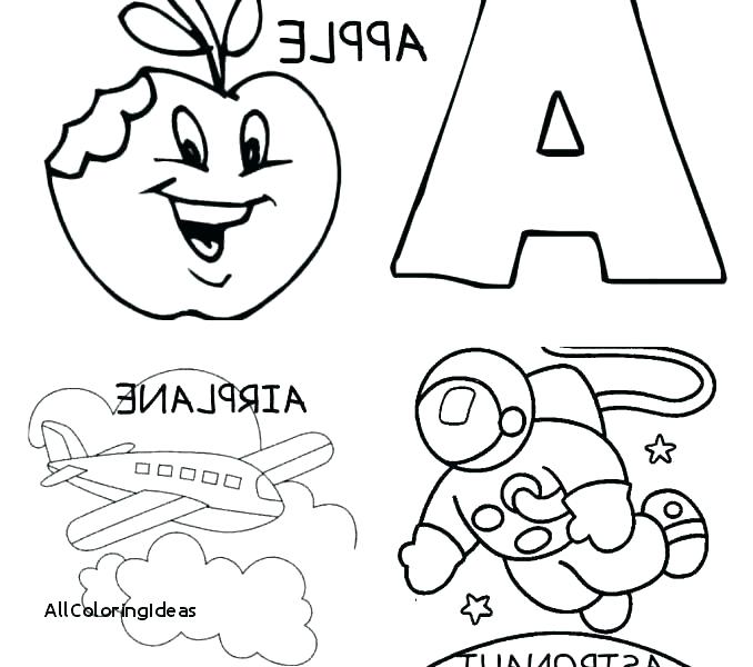 678x600 Abc Coloring Pages For Kindergarten Letter Coloring Pages Letters