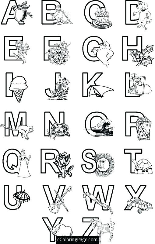 509x803 Abc Coloring Pages Pdf