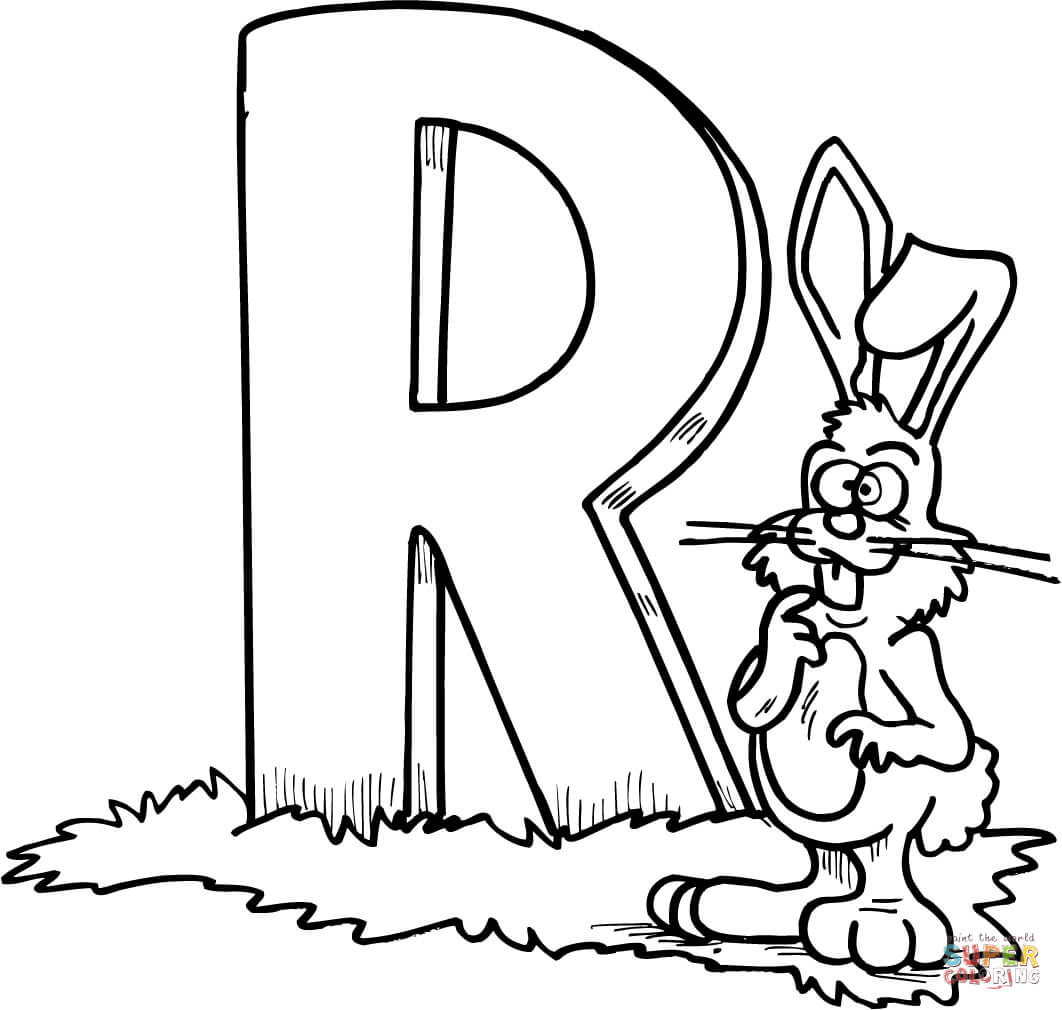 1062x1010 Letter R Is For Rooster Preschool Coloring Page Educations Pages