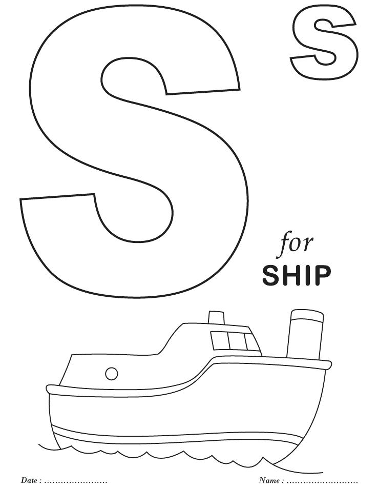 738x954 Alphabet Coloring Pages Preschool Preschool Alphabet Coloring