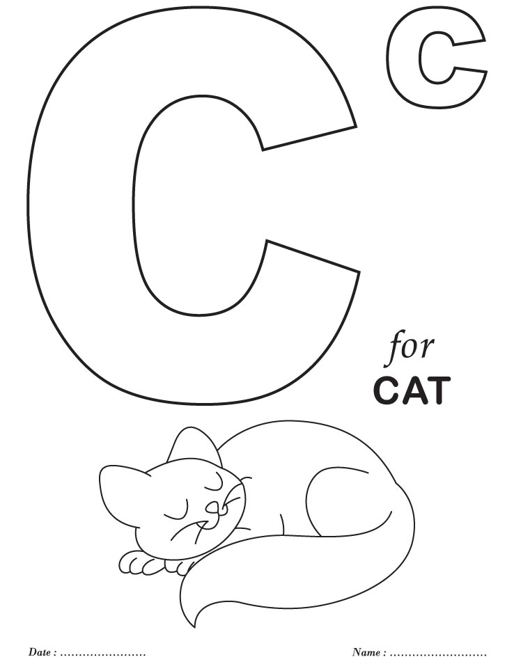 738x954 C Coloring Sheet Printables Alphabet C Coloring Sheets Download