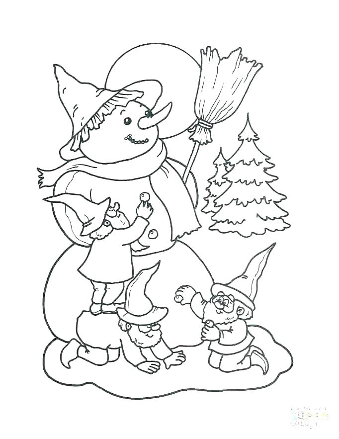 682x883 Abominable Snowman Coloring Pages Printable Snowman Coloring Pages