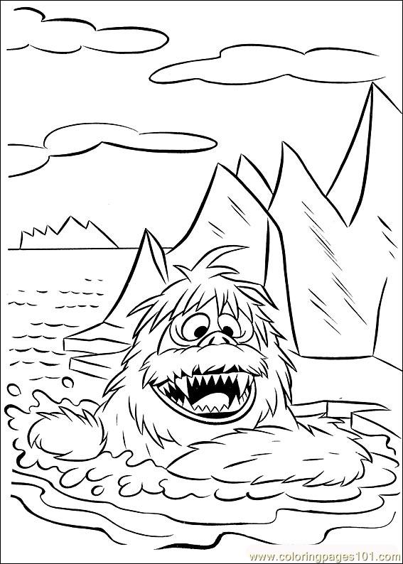567x794 Rudolph 33 Coloring Page