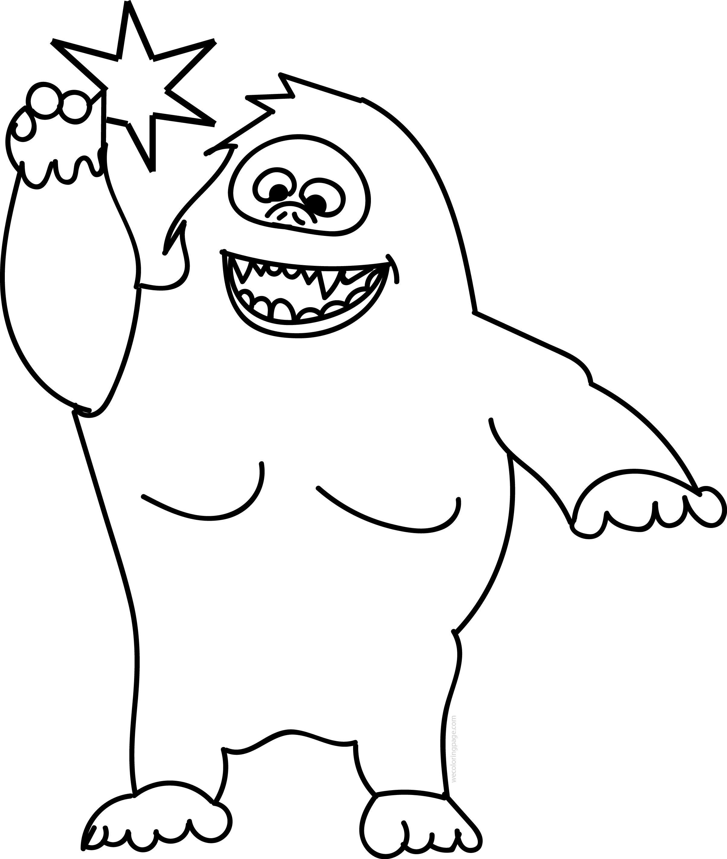 2407x2844 Abominable Snowman Coloring Pages Snowman, Grinch And Crafts