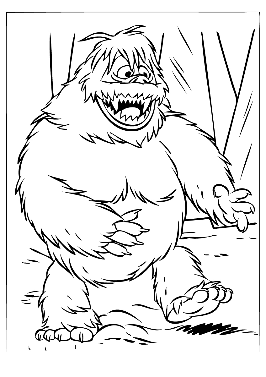 848x1200 Top 5 Abominable Snowman Coloring Pages For Baby