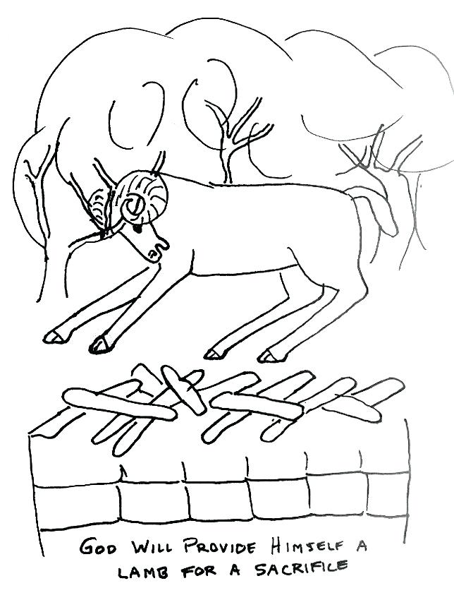 644x867 Abraham And Isaac Coloring Page Sheet Coloring Collection