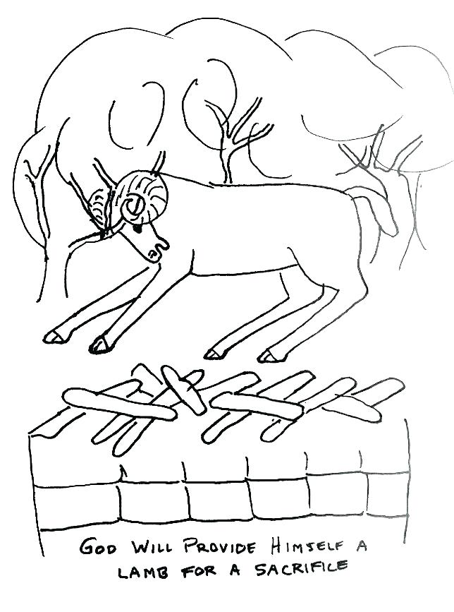 644x867 Abraham Coloring Page Coloring Pages And Coloring Page Bible Story
