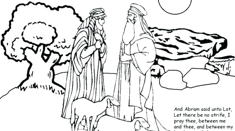 770x430 Abraham Coloring Pages And Coloring Pages And Coloring Pages