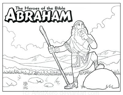 400x309 Abraham Coloring Pages And Lot Coloring Pages Sketch Coloring Page