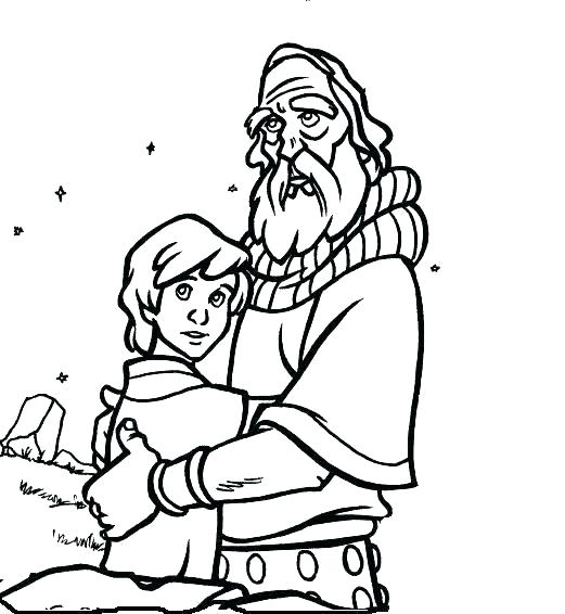 521x566 Abraham And Sarah Coloring Page And Coloring Page On And Lot Bible