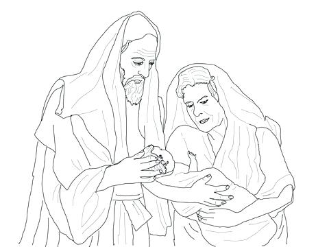 480x360 Abraham And Sarah Colouring Sheets School Color Pages Coloring
