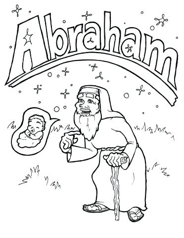 372x480 Abraham Coloring Page Abraham Coloring Pages