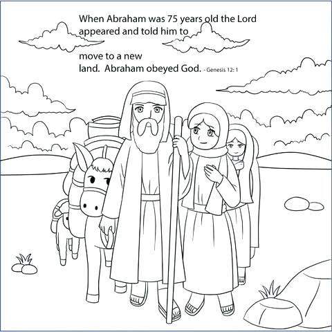480x480 Abraham And Sarah Coloring Page And Coloring Pages Amazing Origami