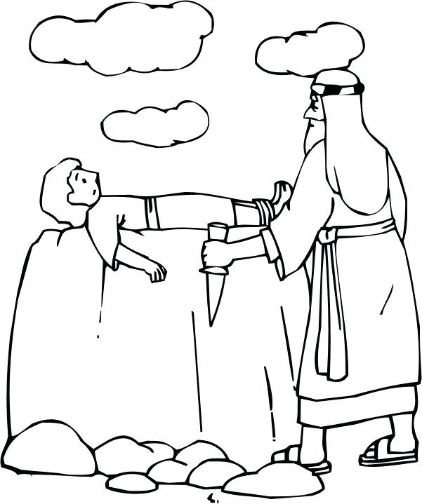 601x719 Abraham And Sarah Coloring Pages Abraham Isaac And Sarah Coloring