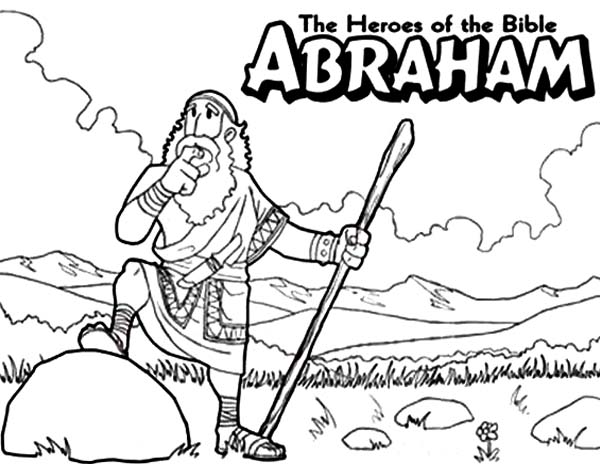 600x464 Bible Heroes Colouring Pages