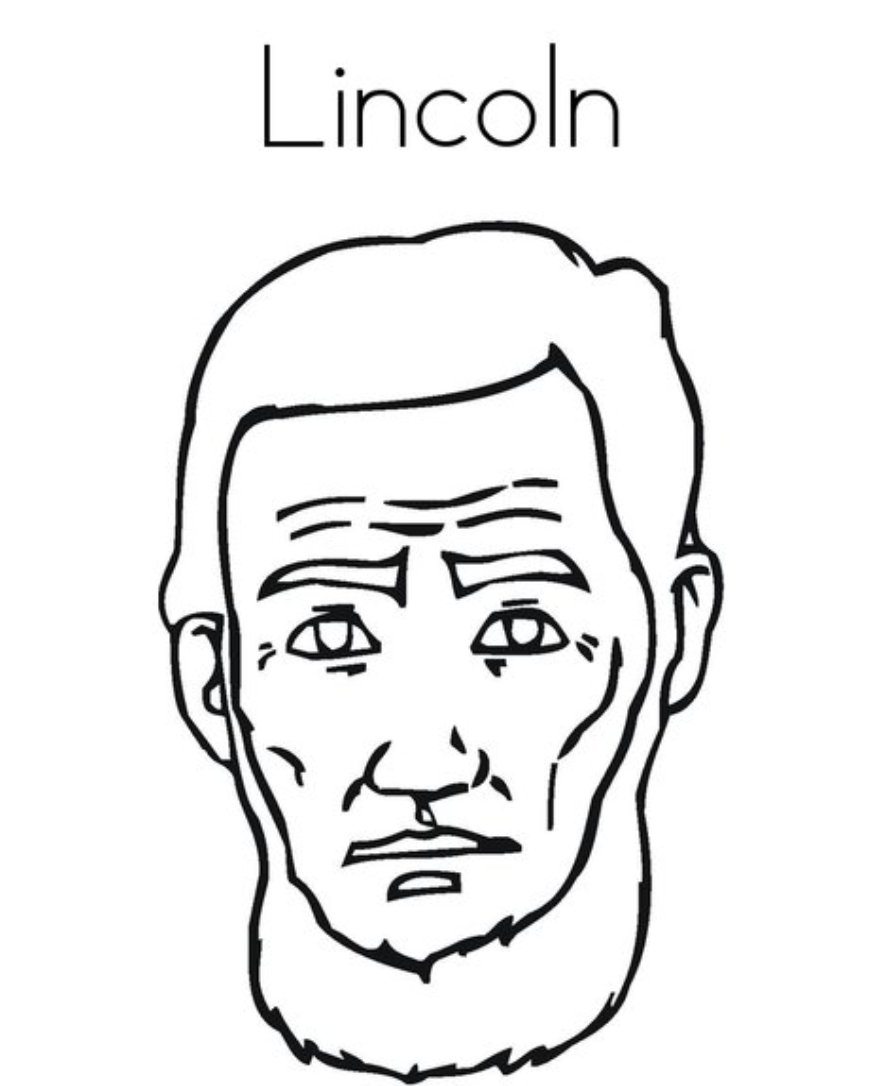 885x1086 23 Abraham Lincoln Coloring Pages, 100 [ Abraham Lincoln Coloring