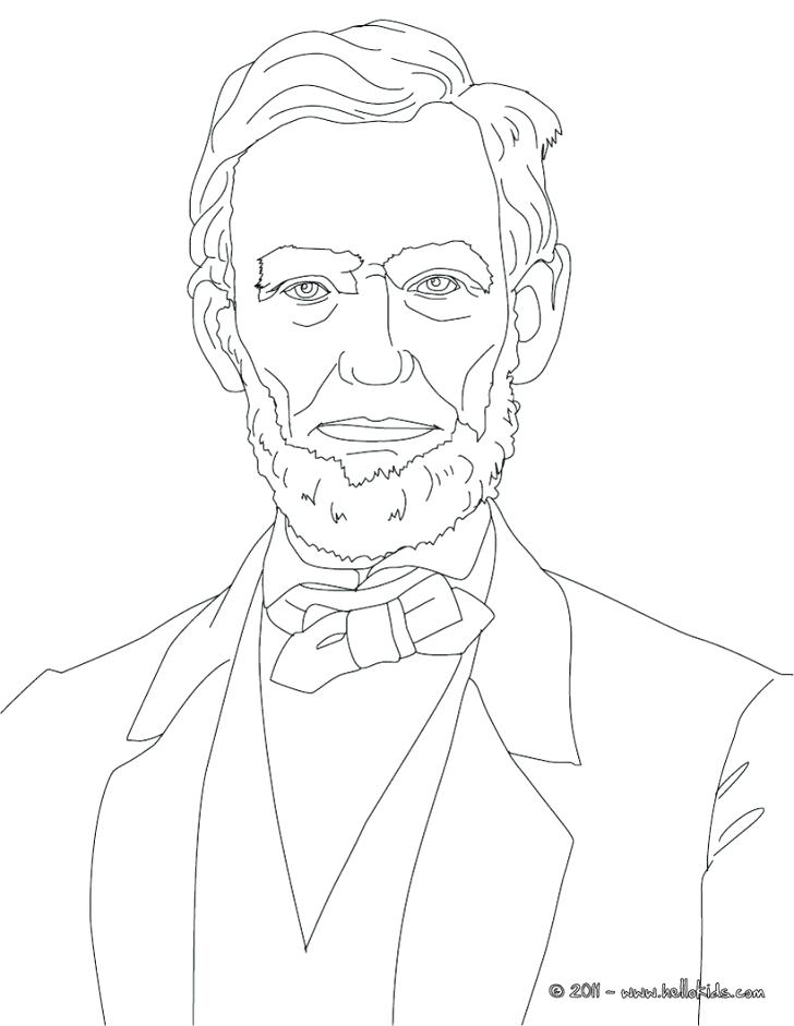 728x941 Abe Lincoln Coloring Page Print Coloring Pages Abe Lincoln Hat