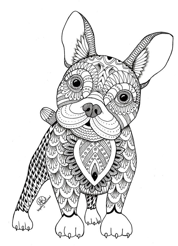 695x960 Amazing Design Animal Coloring Pages For Adults Image Gallery