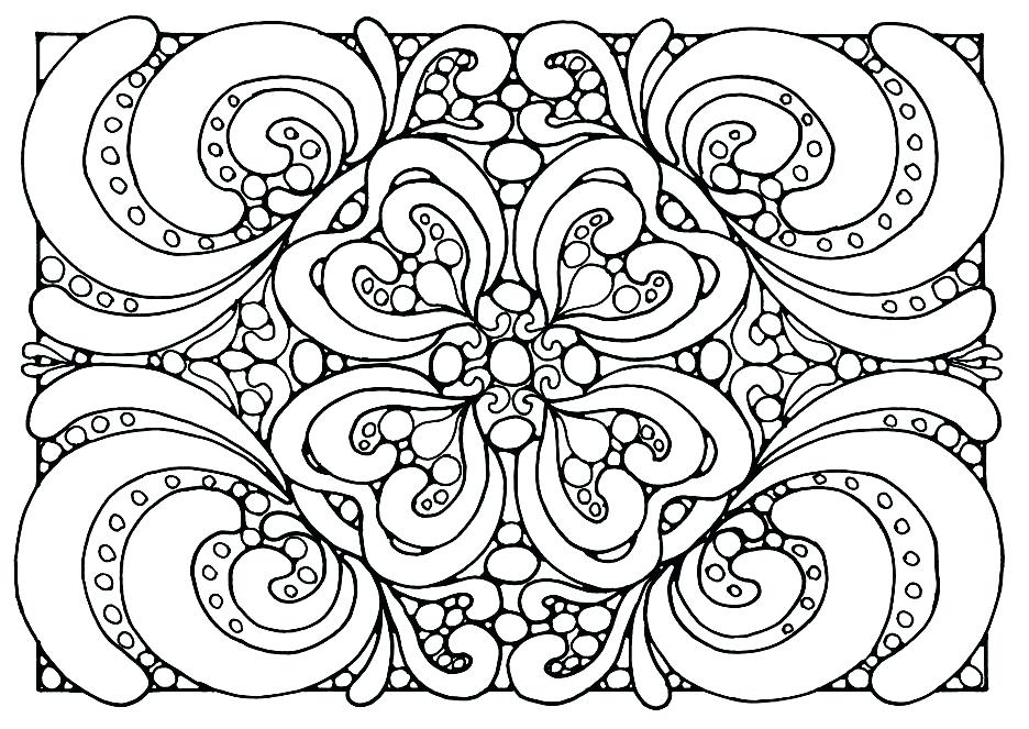 936x663 Abstract Flower Coloring Pages Cute Coloring Flower Printable