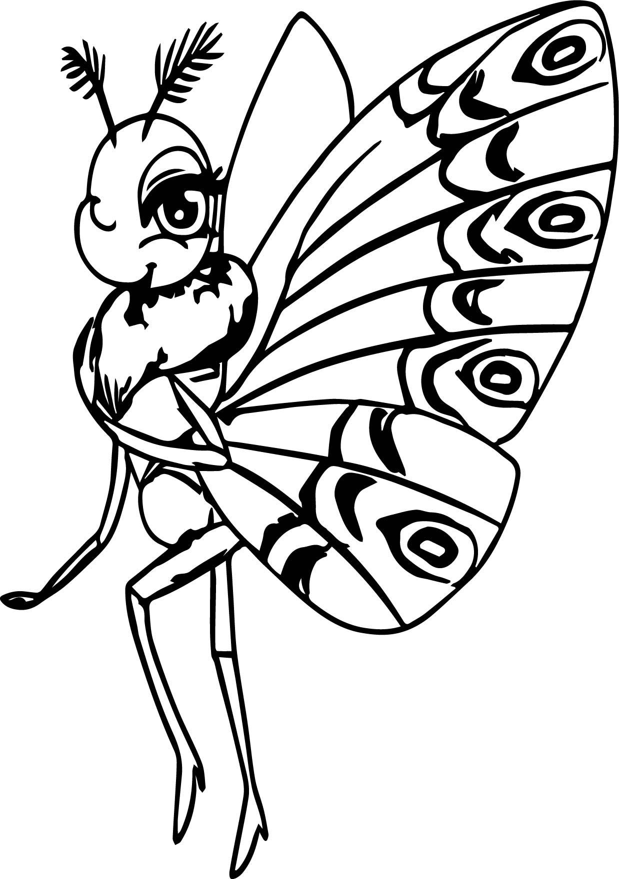 1238x1756 Best A Bugs Life Girl Butterfly Coloring Page Wecoloringpage