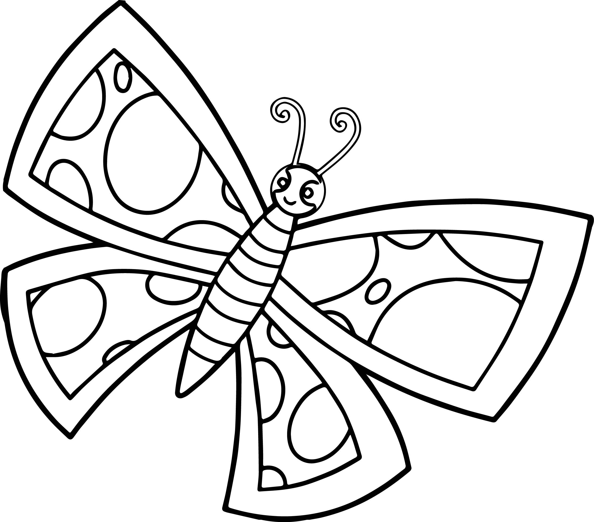 2524x2217 Best Cute Butterfly Coloring Page Wecoloringpage Pict Of Style