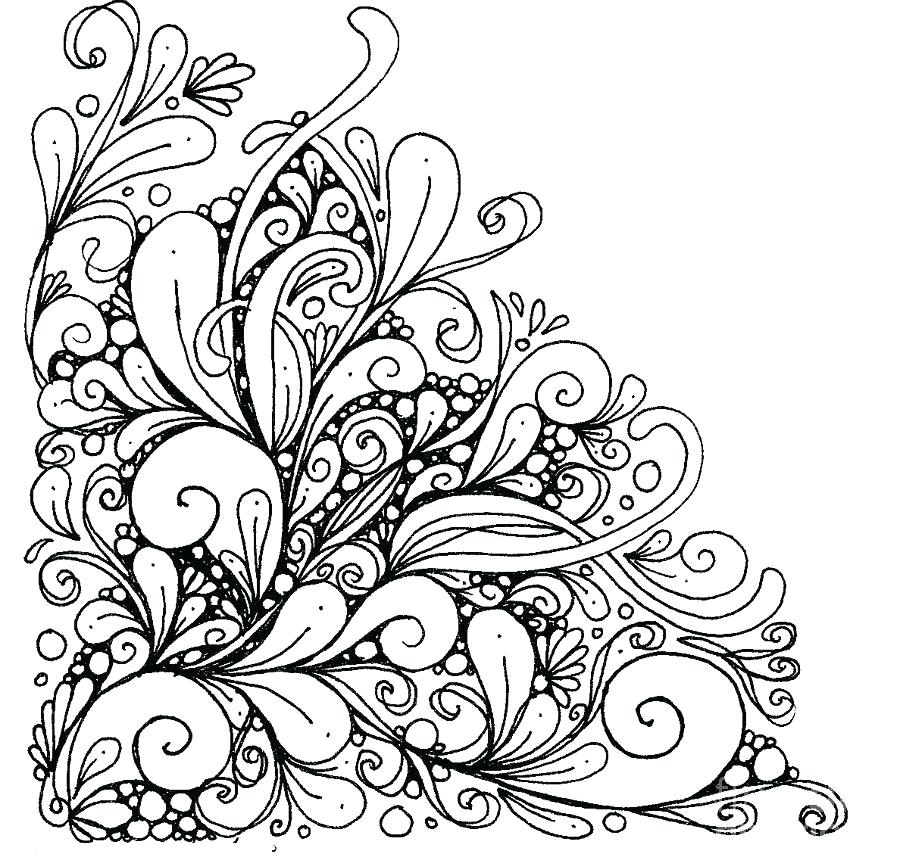 900x864 Free Printable Abstract Coloring Pages Adults Abstract Coloring