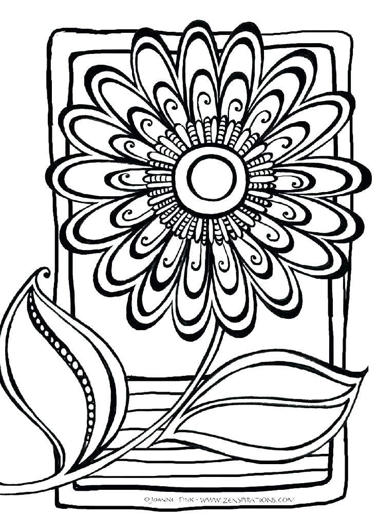 736x1005 Printable Abstract Coloring Pages Abstract Coloring Pages