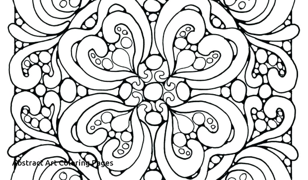 Abstract Design Coloring Pages