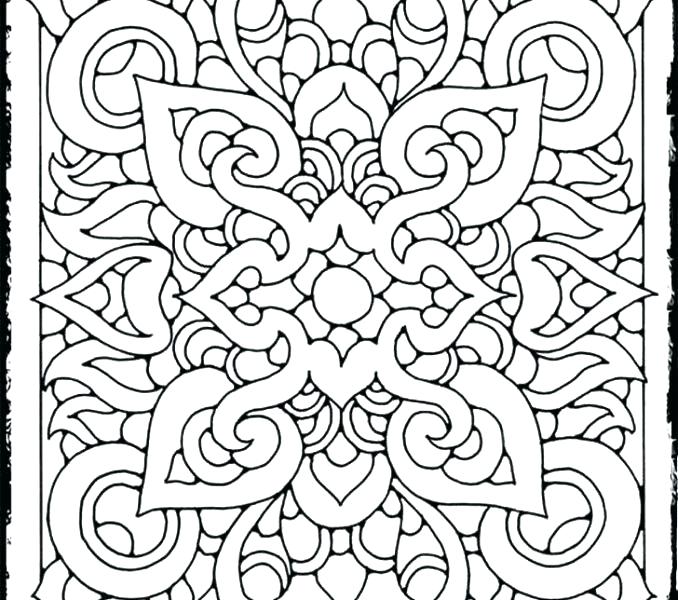 678x600 Coloring Pages Cool Designs Design Pages To Color Printable