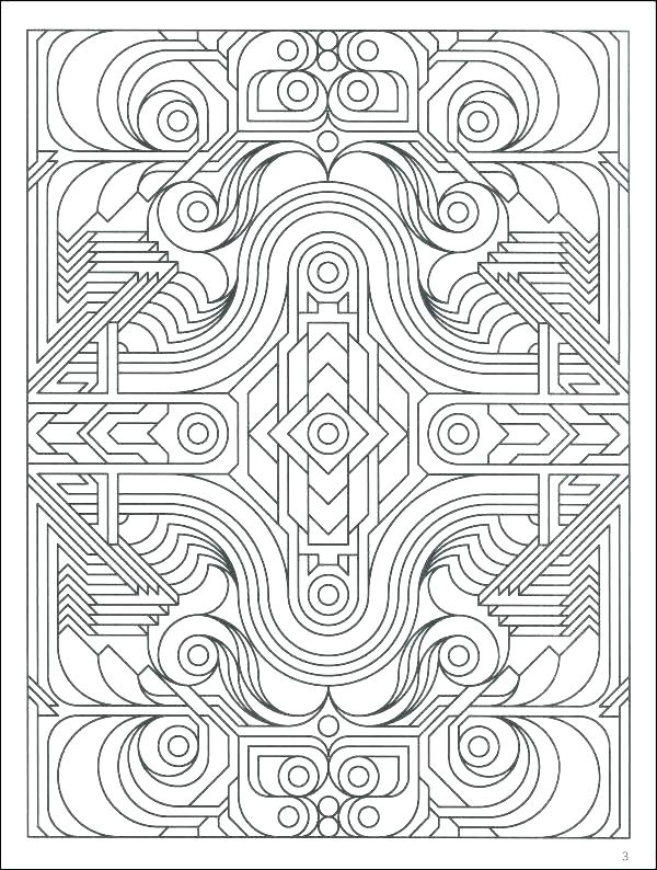 600x794 Free Printable Abstract Coloring Pages For Adults Coloring Pages