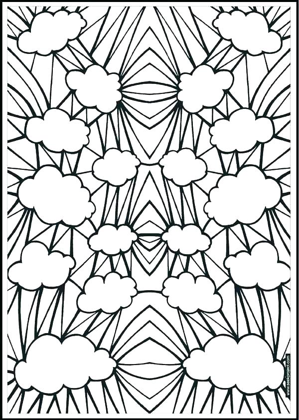600x841 Abstract Design Coloring Pages Geometric Patterns Coloring Pages