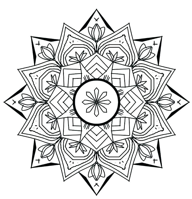 800x826 Coloring Pages Abstract Designs Easy Abstract Coloring Pages