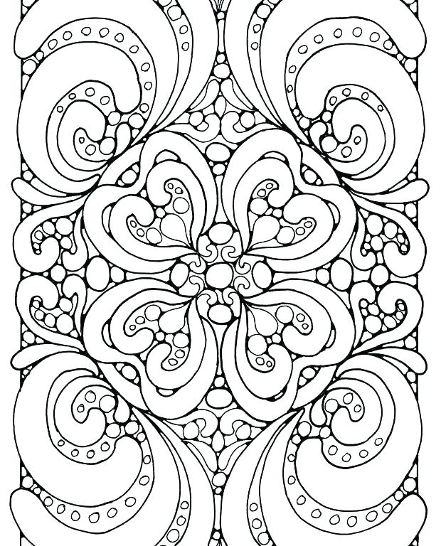 620x768 Abstract Coloring Page Abstract Design Coloring Pages Free
