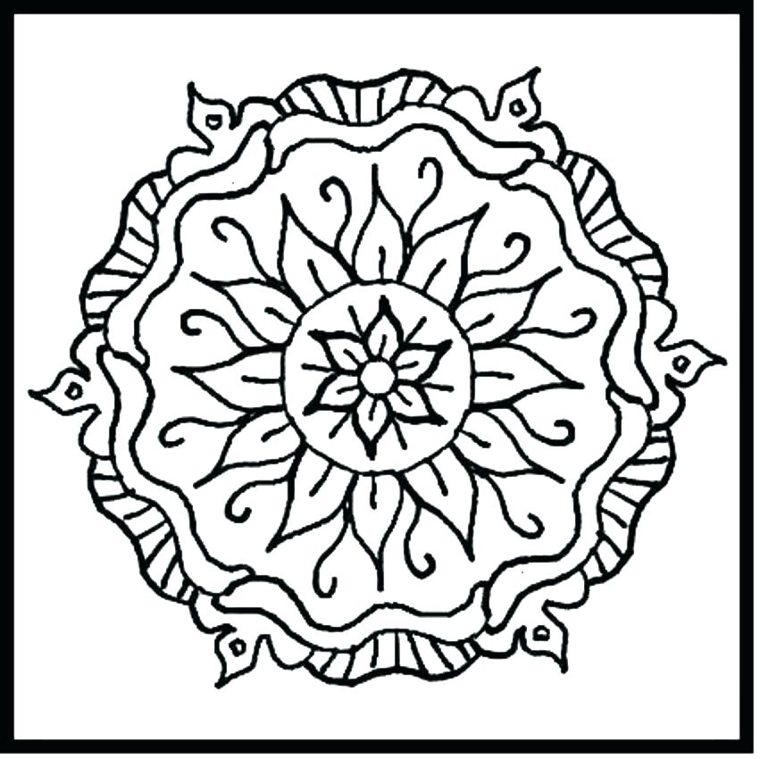851x850 Doodles And Shapes Patterned Coloring Pages Doodles Advanced