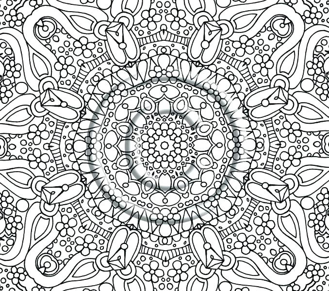 678x600 Abstract Coloring Pages Free Printable Abstract Coloring Pages