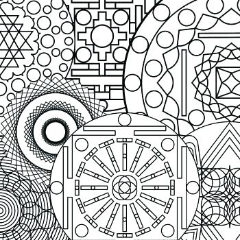 350x350 Abstract Design Coloring Pages Coloring Pages Abstract Designs