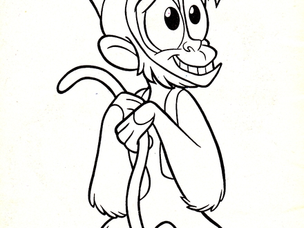 Abu Coloring Pages