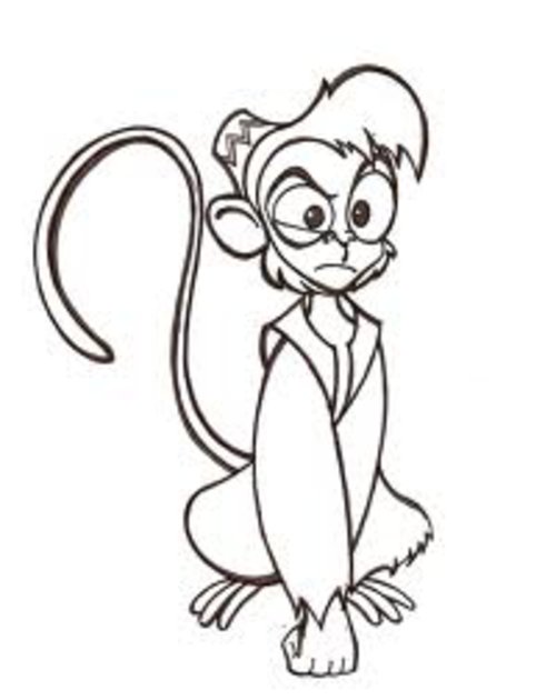 500x630 Abu Coloring Pages For Kids Gtgt Disney Coloring Pages