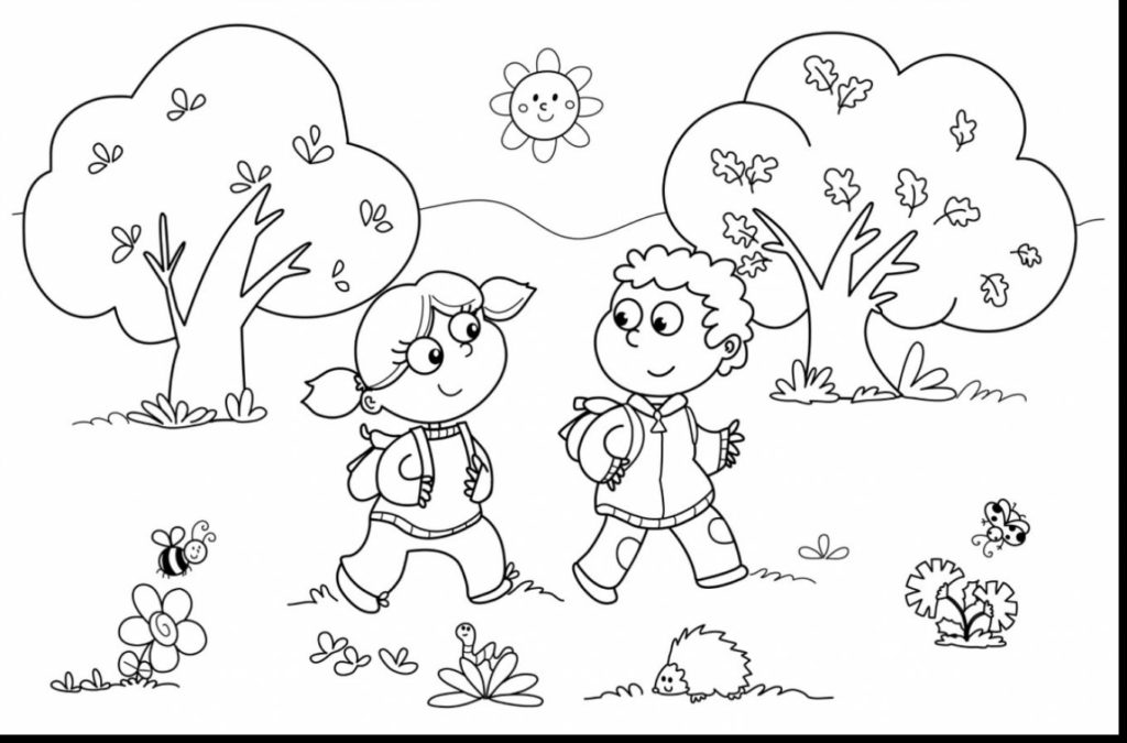 1024x675 Great Educational Coloring Pages Awesome Fall For Kids With 4