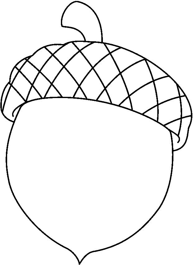 621x854 Acorns Coloring Pages C0lor. Coloring Pages